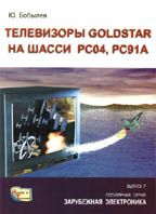 Телевизоры GOLDSTAR на шасси PC04, PC91A. Серия "Зарубежная электроника". Выпуск 7