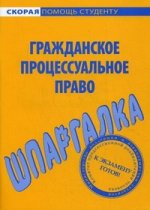 Шпаргалка по гражданскому процессуальному праву