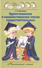 Единственное и множественное число существительных