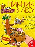 Скуби-Ду. Книга-игра с наклейками. Пикник в лесу. Наклей картинки и прочитай историю: развиваем логику и моторику
