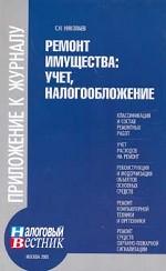 Ремонт имущества: учет, налогооблажение