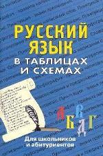 Русский язык. В таблицах и схемах для школьников и абитуриентов