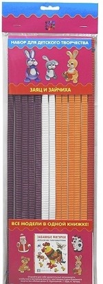 Заяц и зайчиха. Набор для детского творчества