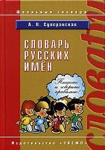 Словарь русских личных имен