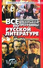 Все произведения школьной программы по русской литературе в кратком изложении