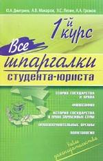 Все шпаргалки студента-юриста. 1 курс