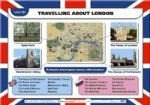 Наглядное пособие к УМК " Новый курс английского языка" 6 класс. Unit 8. Travelling about London