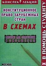 Конституционное право зарубежных стран в схемах
