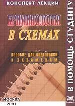 Криминология. Конспект лекций в схемах : Пособие для подготовки к экзаменам