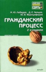 Гражданский процесс. Конспект лекций