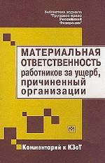 Материальная ответственность работников за ущерб, причиненный организации