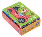 Умные кубики  в поддончике. 6 штук. Мы мчимся, мчимся, мчимся