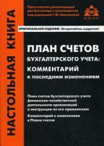 План счетов бухгалтерского учета. Комментарий к последним изменениям