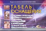 Табель оснащения спортивных сооружений массового пользования спортивным оборудованием и инвентарем по видам спорта среди инвалидов