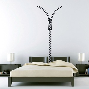 Наклейка настенная " Молния" M