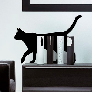 Наклейка настенная "Кот 02"