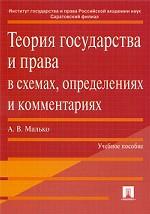 Теория государства и права в схемах, определениях и комментариях