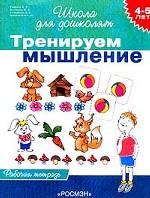 Тренируем мышление. 4-5 лет. Рабочая тетрадь