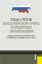 План счетов бухгалтерского учета в кредитных организациях